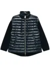Herno Panelled Jacket In Blue