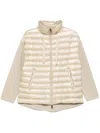 Herno Panelled Jacket In Neutrals