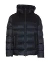 Herno Panelled Padded Jacket In Black