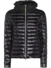 Herno Black Down Jacket In Black
