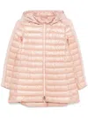Herno Panelled Puffer Jacket In Rosa