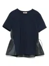 Herno T-shirt With Drawstring Clothing In Blue