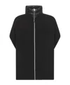 Herno Panelled Zipped Gilet In Black