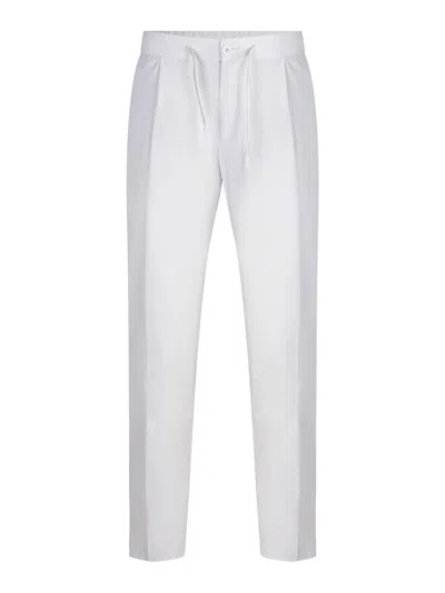 Herno Trousers Made From An  Polyamide Blend In Gray