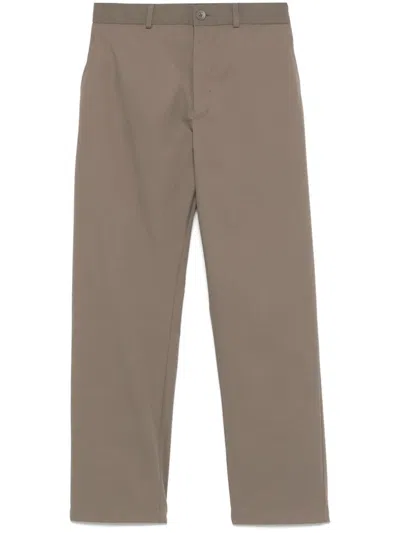 Herno Pantalone Cotton Feel Gamba Dritta In Neutral