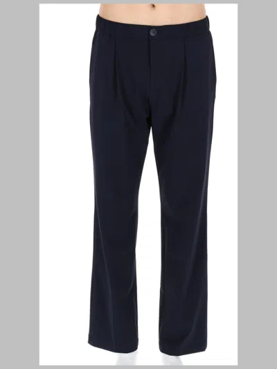 Herno Pantalone Elasticizzato In Blue