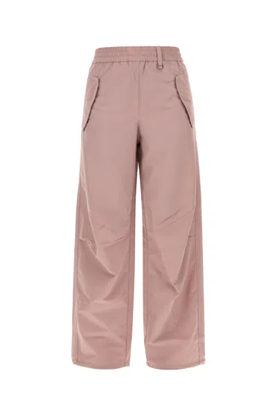 HERNO HERNO POWDER PINK NYLON PANT