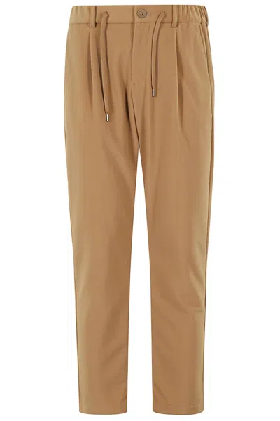 Herno Pantalone Velluto 1000 Righe In Brown