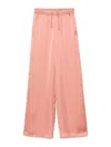 Herno Wide Leg Satin Trousers