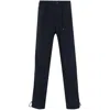 Herno Resort Trousers In Light Nylon Stretch In Blue
