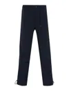 Herno Resort Trousers In Light Nylon Stretch In Blue