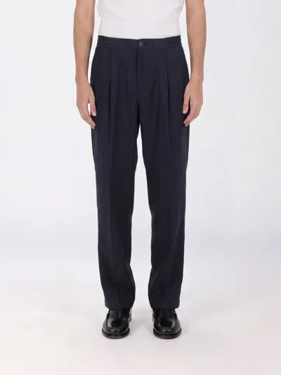 Herno Pants Men Color Blue