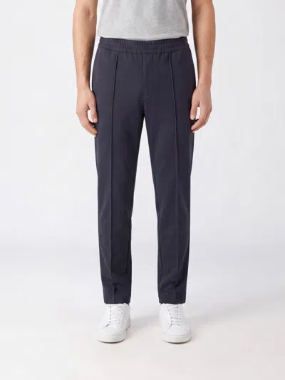 Herno Pants Men Color Green In Blue