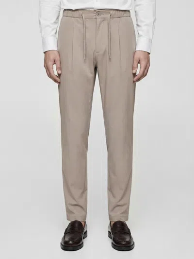 Herno Pants  Men Color Dove Grey In Neutral