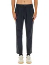 Herno Pantaloni Trousers In Blue