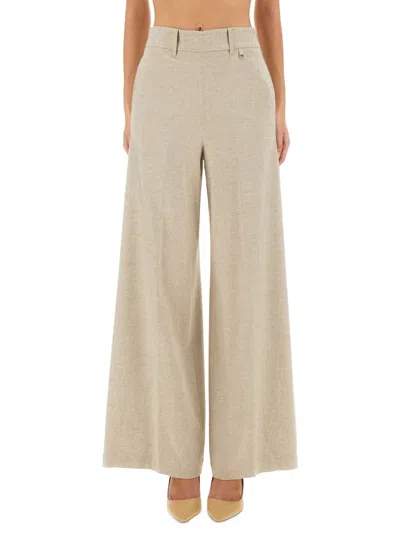 Herno Resort Style Trousers For Women In Neutral