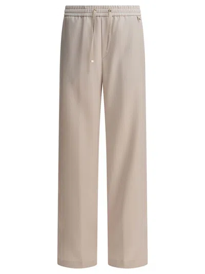 HERNO HERNO PANTS WITH ELASTICIZED WAIST