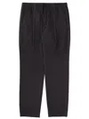 Herno Regular Fit Polyamide-blend Elastic Pants In Black