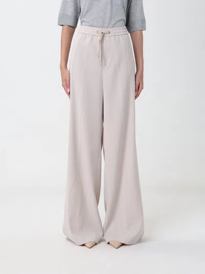 Herno Pants Woman Color Champagne In Neutral