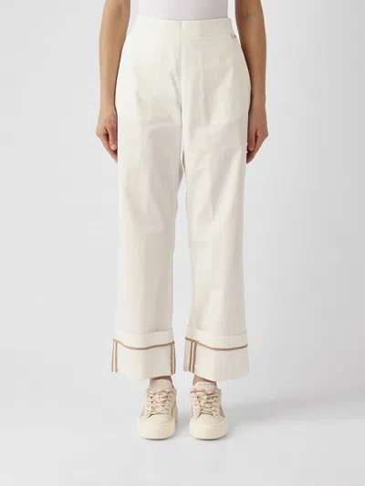 Herno Pants Woman Color White