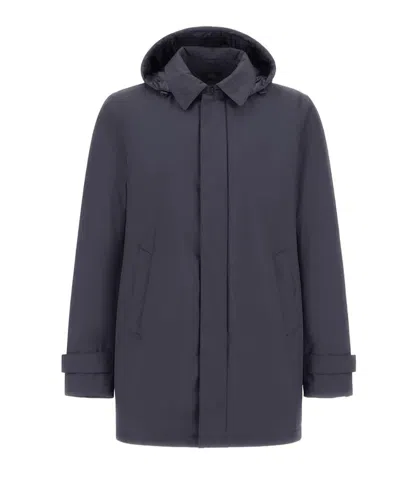 Herno Parka 2 Layer In Blue