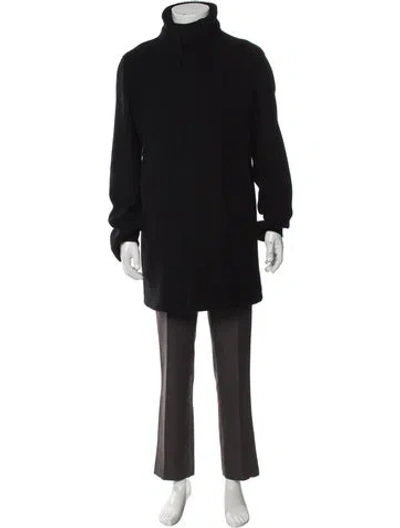 Pre-owned Herno Parka In Black