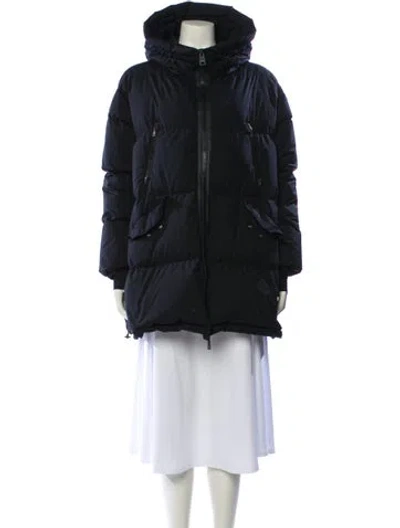 Pre-owned Herno Parka In Black