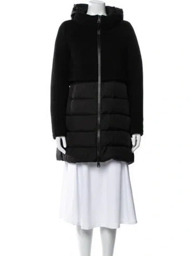 Pre-owned Herno Parka In Black