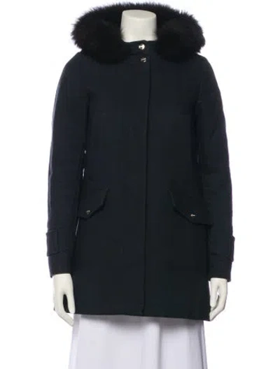 Pre-owned Herno Parka In Black