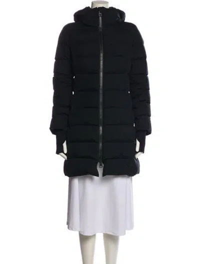 Pre-owned Herno Parka In Black