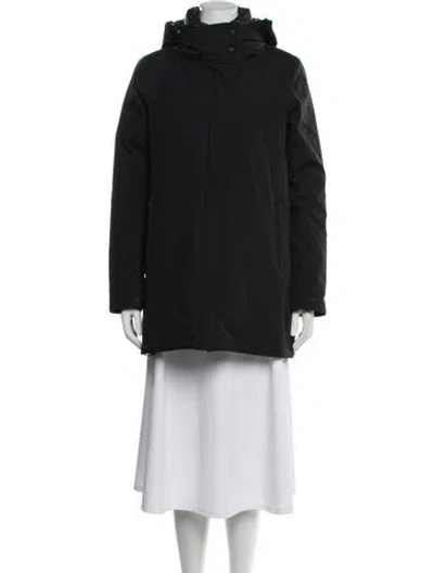 Pre-owned Herno Parka In Black