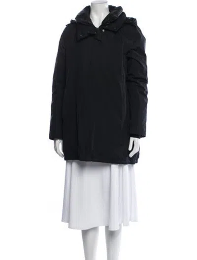 Pre-owned Herno Parka In Black