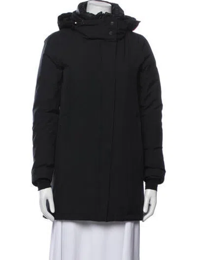 Pre-owned Herno Parka In Black