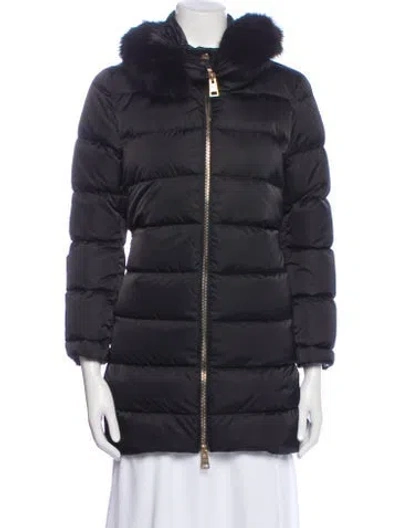 Pre-owned Herno Parka In Blue