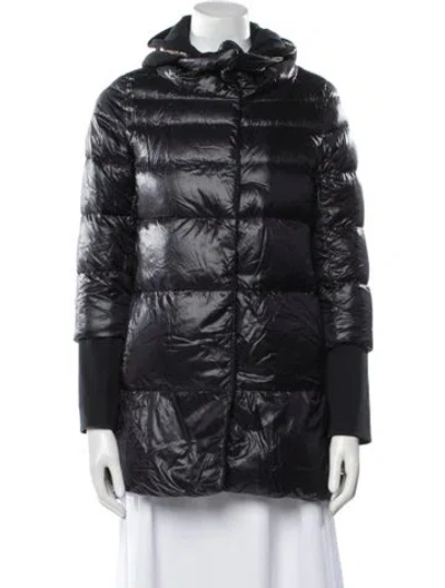 Pre-owned Herno Parka In Blue