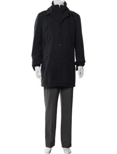 Pre-owned Herno Parka In Blue