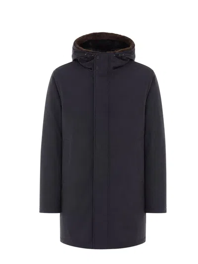 Herno Parka In Blue