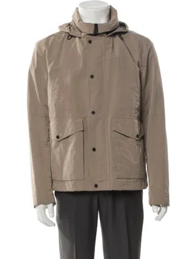 Pre-owned Herno Parka In Brown