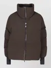 Herno Parka Coat In Brown