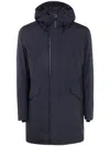Herno Parka Fishtail Gore 2layer In Black