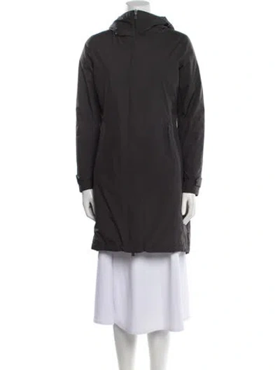 Pre-owned Herno Parka In Gray