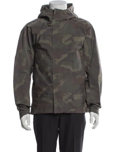 Pre-owned Herno Parka In Gray