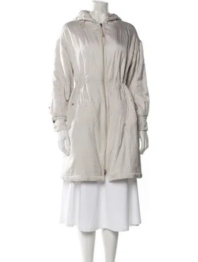 Pre-owned Herno Parka In Gray