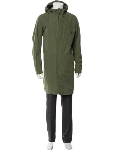 Pre-owned Herno Parka In Green