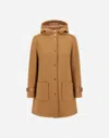 Herno Parka In 2-layer Scuba In Brown