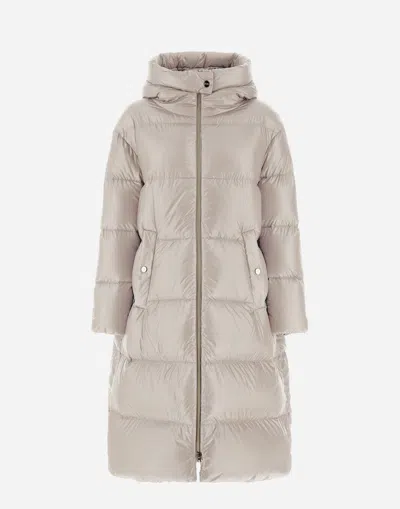 Herno Parka In Nylon Ultralight In Chantilly