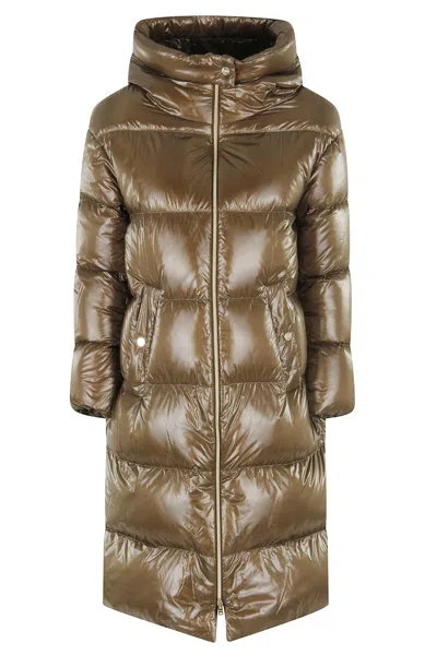 Herno Parka Over In Brown