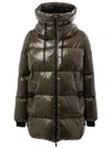Herno Polyamide Jackets & Women's Coat In Verde