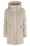Herno Chantilly Quilted Down Jacket In Neutral