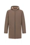 Herno Parka Travel In Brown